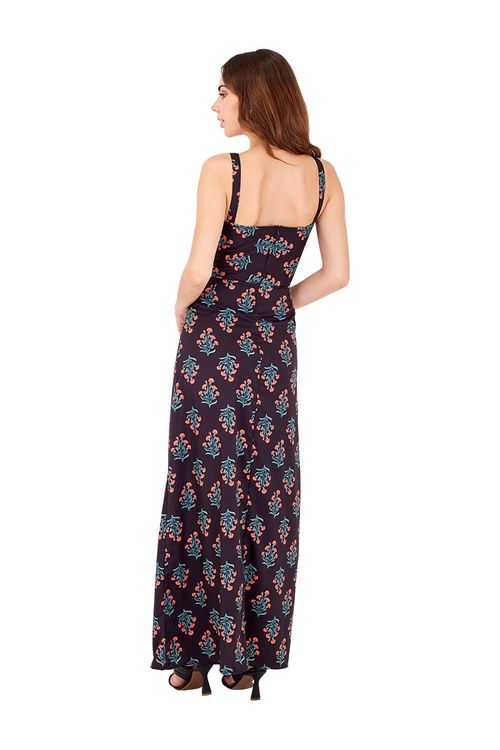 Vestido Largo Vine Negro Delirium