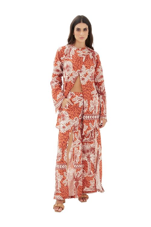 Pantalón aires del trópico terracota  Eugene