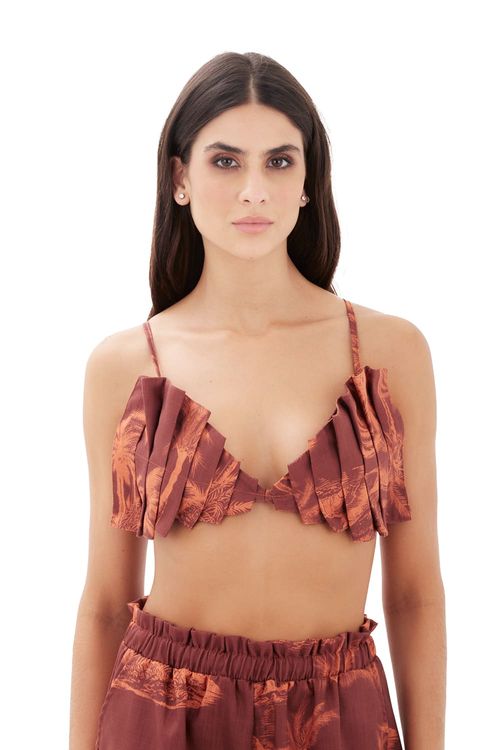 Top mare terracota  Aura