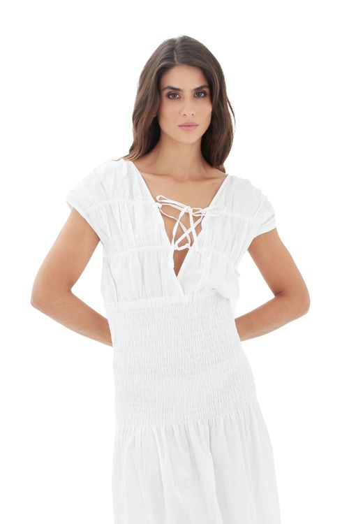 Vestido marfil  Carlota