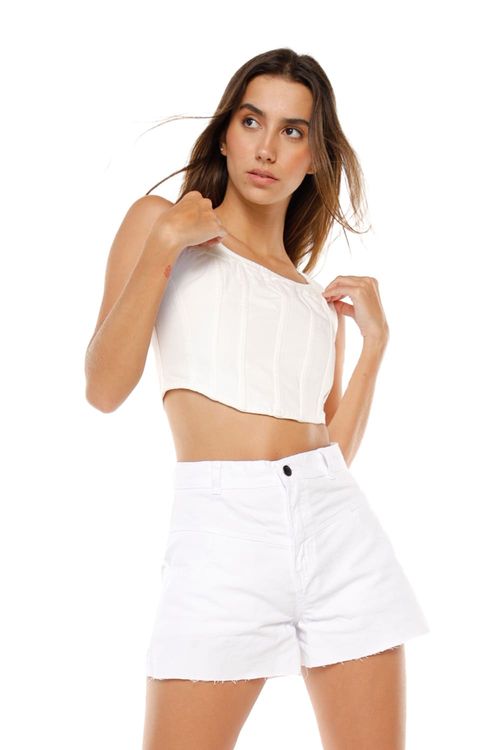 Top Marfil para mujer Helenos