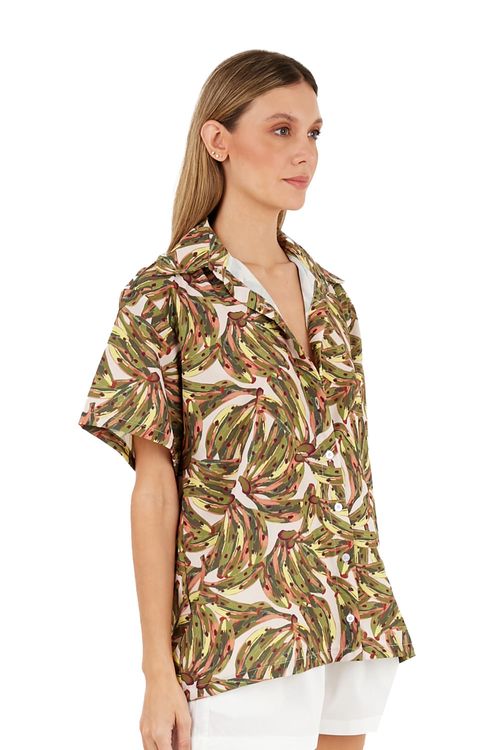 Camisa Estampado Verde para mujer Alexa