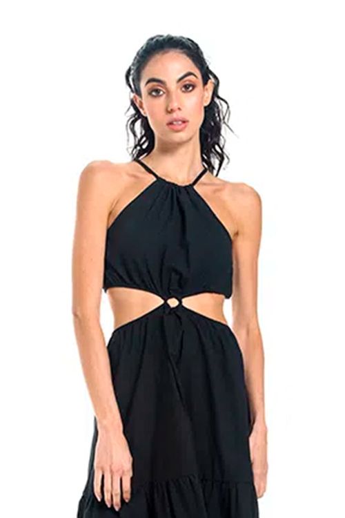 Vestido Largo Negro para mujer Dalia