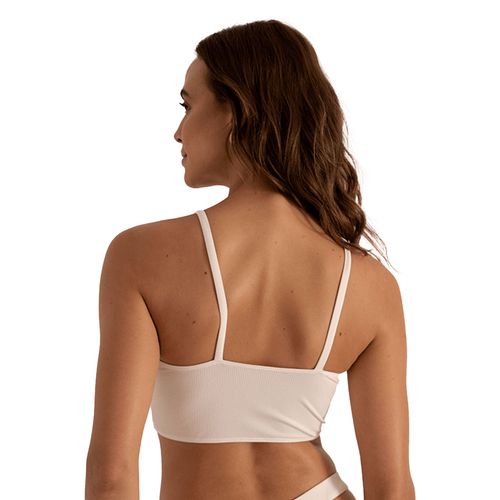 Top blanco para mujer Joy