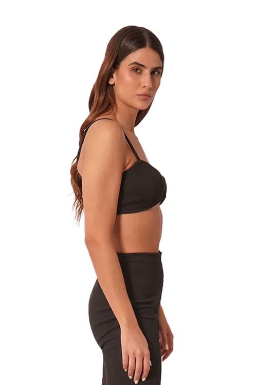 Top Negro para mujer Giulia