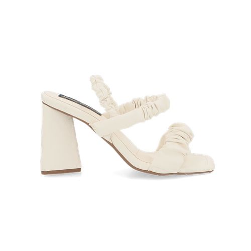 Sandalia Tacon Marfil para mujer Evie