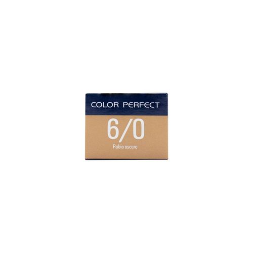Tintura Wella Professionals Color Perfect Tono 6/0 Rubio Oscuro 60ml