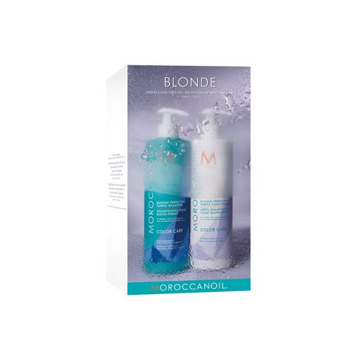 Promoción Moroccanoil Duo Color Care Violeta Rubios Perfectos 500 Ml X2 uds.