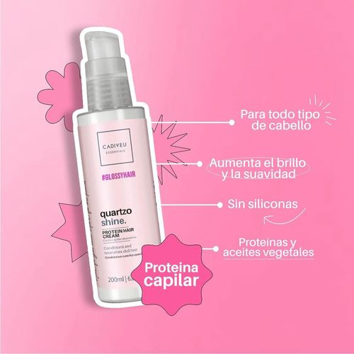 Proteína Cadiveu En Crema Quartzo Shine 200ml