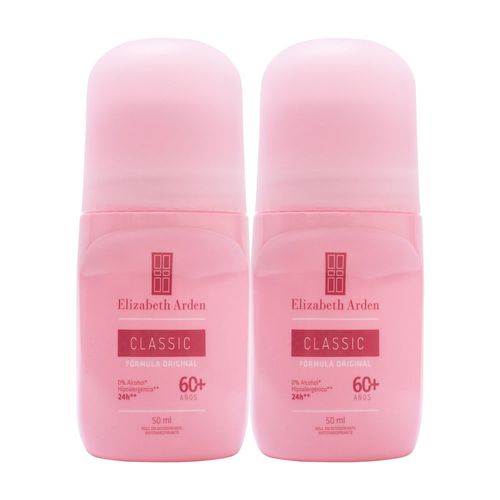 Promoción Elizabeth Arden Desodorante Classic Roll On 50ml x2 und