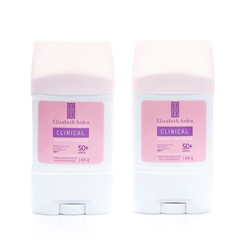 Desodorante Elizabeth Arden Clinical En Crema 48gr X2 uds.