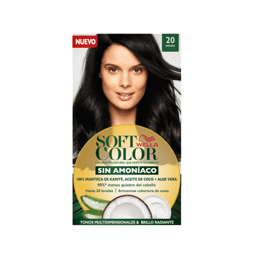 Tintura Soft Color Semi-Permanente Negro 20