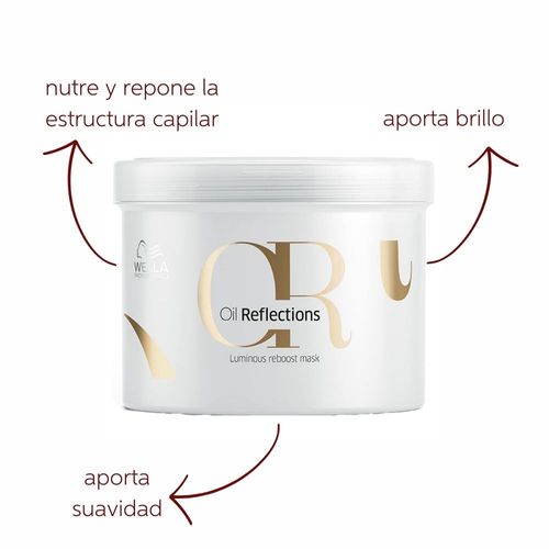 Mascarilla Wella Profesionals Oil Reflection Wella Boutique 500 ml