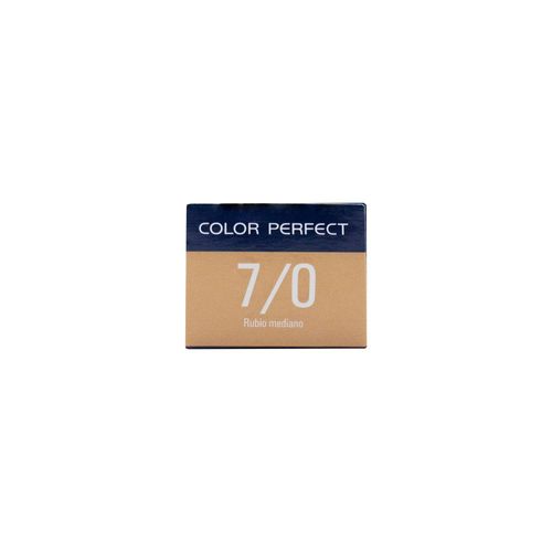 Tintura Wella Professionals Color Perfect Tono 7/0 Rubio Medio 60ml