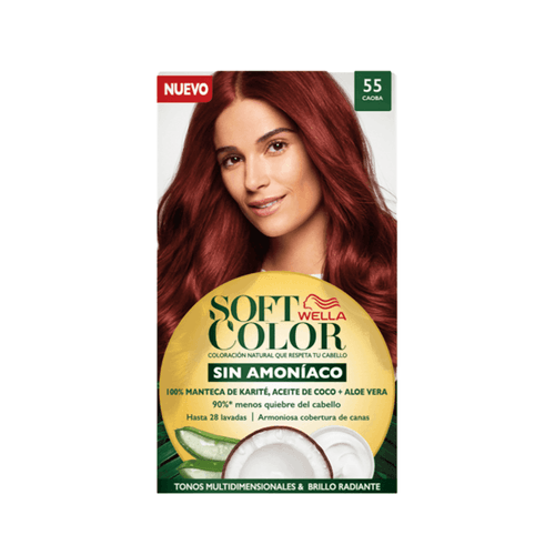 Tintura Soft Color Semi-Permanente Tono Caoba 55