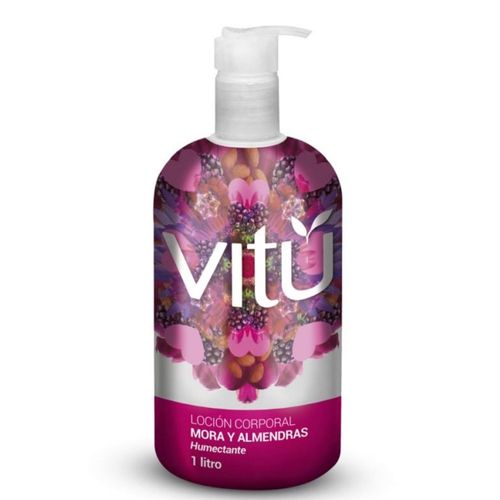 Loción Vitú Corporal De Mora Y Almendras 1L