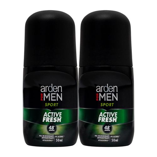 Promoción Arden For Men Desodorante Sport Roll On 50ml x2 und