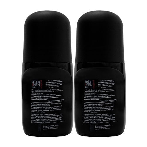 Promoción Arden For Men Desodorante Original Roll On 50ml x2 und