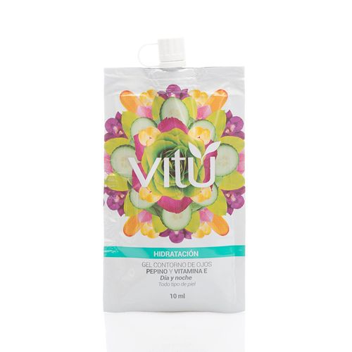 Gel Vitú Contorno De Ojos Pepino Y Vitamina E 10ml