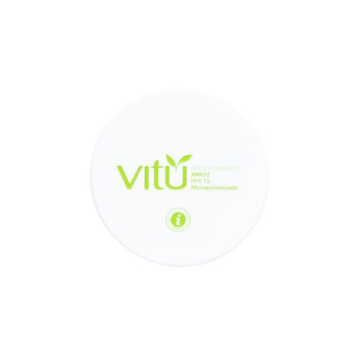 Polvo Vitú Compacto Micropulverizado Arroz Y Fps 15