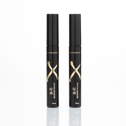 Promoción Max Factor Pestañina Hi-Fi Tono Negro 12ml X2 uds.