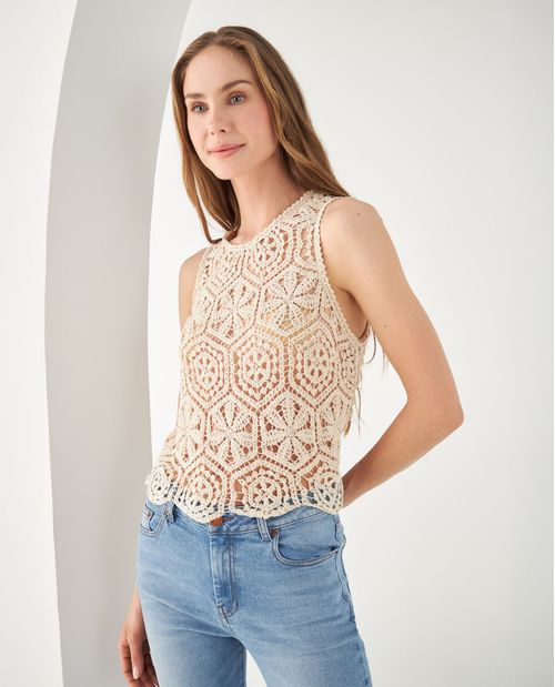 Camisa tejida para mujer