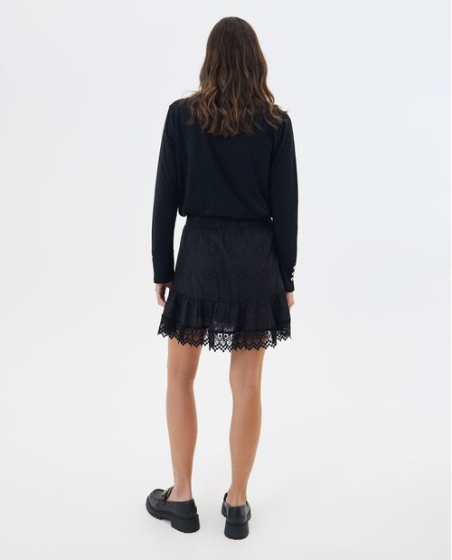 Falda corta con boleros para mujer