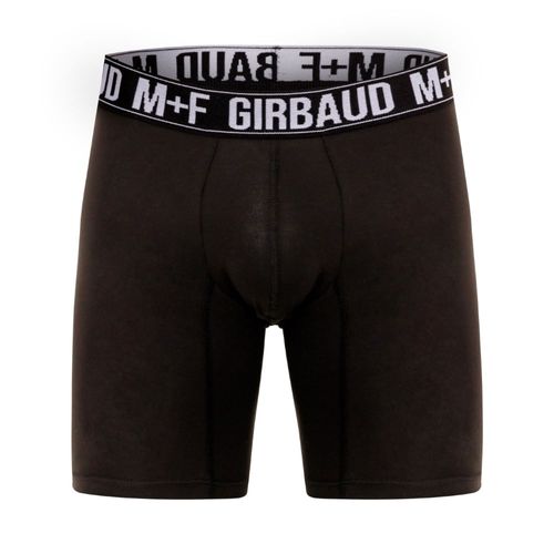 Boxer Tripack Negro/Azul Algodón-Licra Para Hombre Girbaud