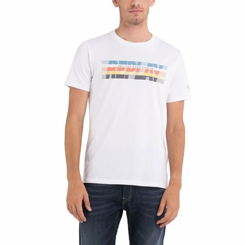 Camiseta Manga Corta Para Hombre Replay