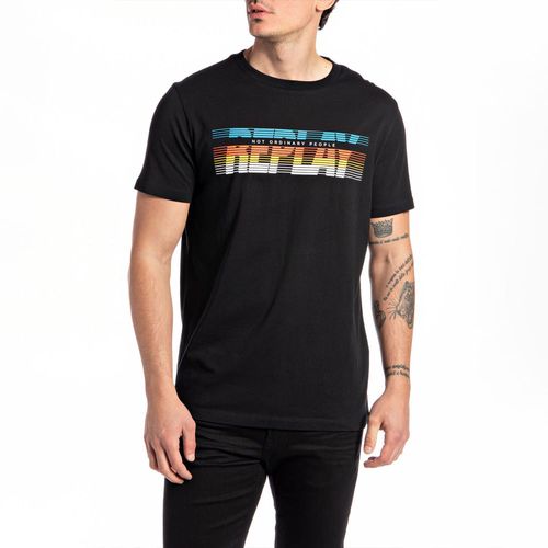 Camiseta Manga Corta Para Hombre Replay