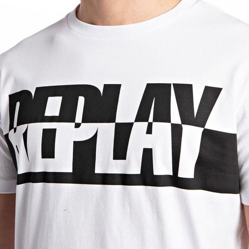 Camiseta Manga Corta Para Hombre Replay