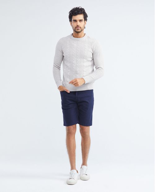 Bermuda de Hombre, Regular Fit - Diseño 5 Bolsillos