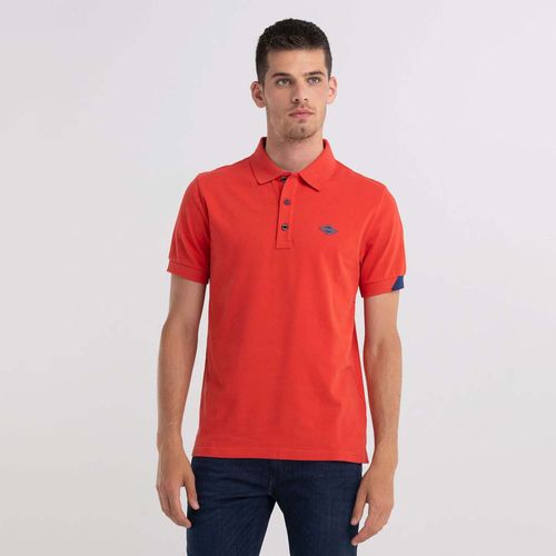 Polo Manga Corta Para Hombre Stretch Piquet Replay