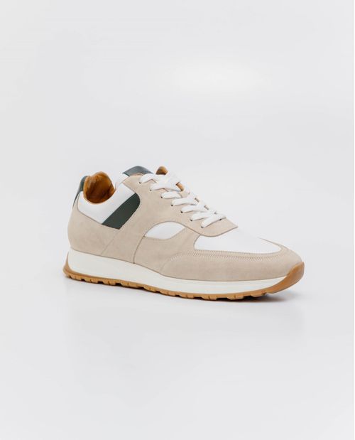 Tenis de Hombre, Estilo Rusty - Cueros y Material Textil