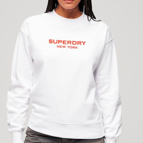 Buzo Cerrado Para Mujer Sport Luxe Loose Crew Sweat Superdry