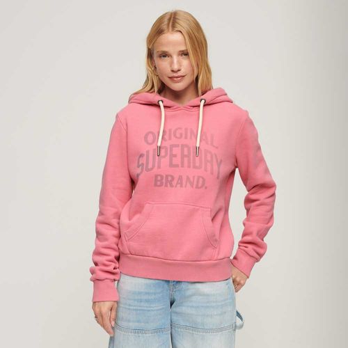 Buzo Cerrado Para Mujer Archive Script Graphic Superdry