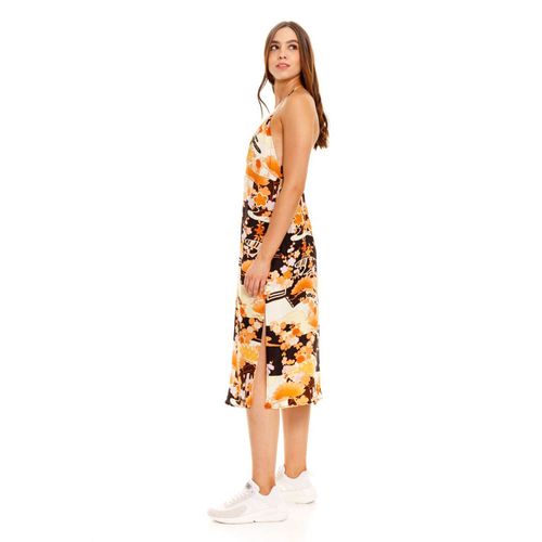 Vestido Largo Para Mujer Vintage Midi Halter Superdry
