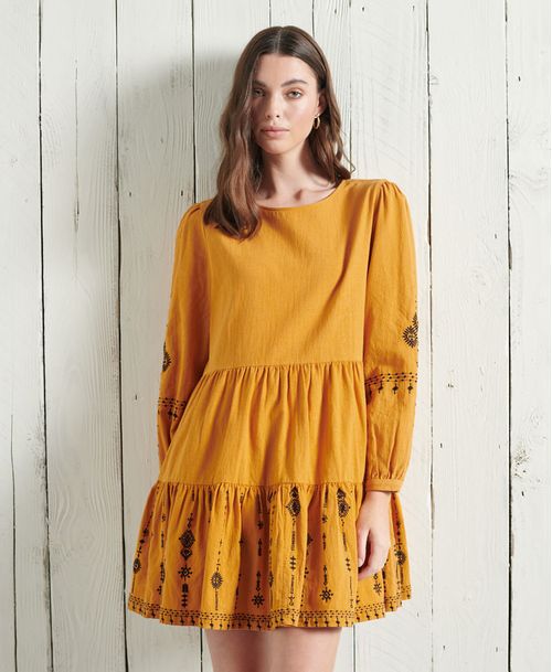Vestido Corto Para Mujer Anisa Emb Dress Superdry
