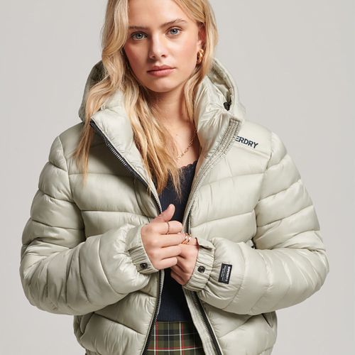 Chaqueta Padded Para Mujer Code Crop Sport Padded Superdry