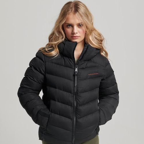 Chaqueta Padded Para Mujer Hooded Microfibre Superdry