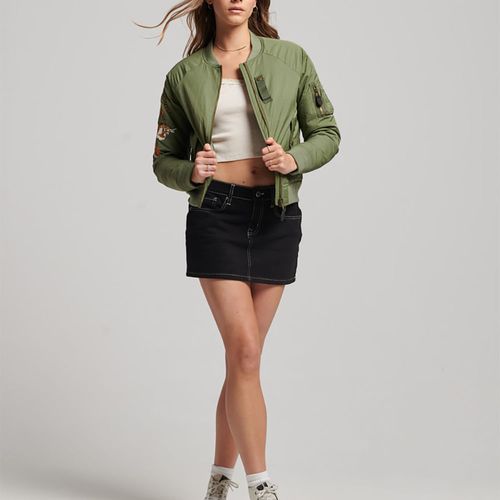 Chaqueta Casual Para Mujer Vintage Military Suikajan Superdry
