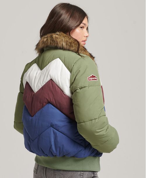 Chaqueta Padded Para Mujer Vintage Retro Puffer Superdry