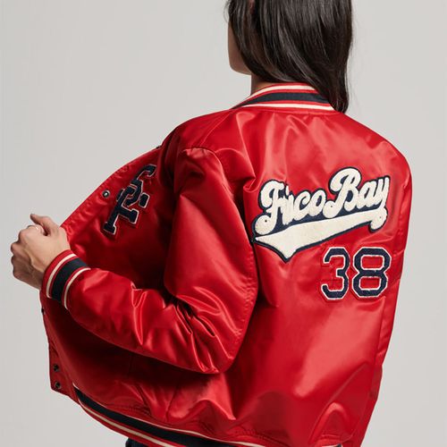 Chaqueta Casual Para Mujer Vintage Varsity Superdry