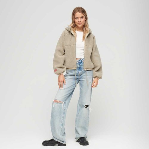 Chaqueta Casual Para Mujer Borg Boxy Superdry