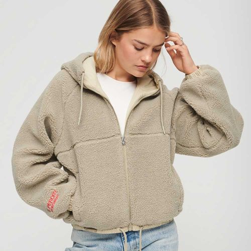 Chaqueta Casual Para Mujer Borg Boxy Superdry