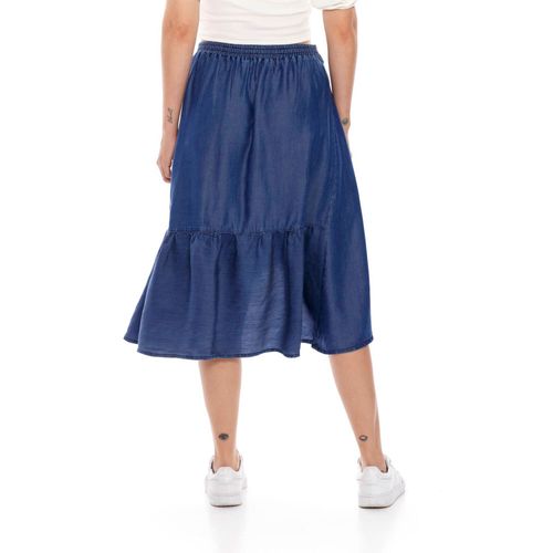 Falda Media Para Mujer Media Girbaud