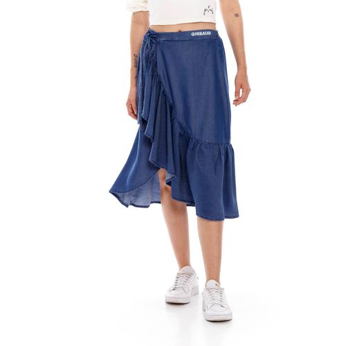 Falda Media Para Mujer Media Girbaud