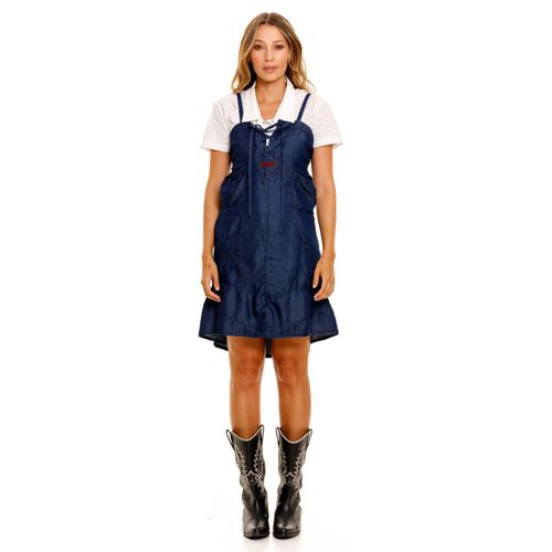 Vestido Corto Para Mujer Girbaud