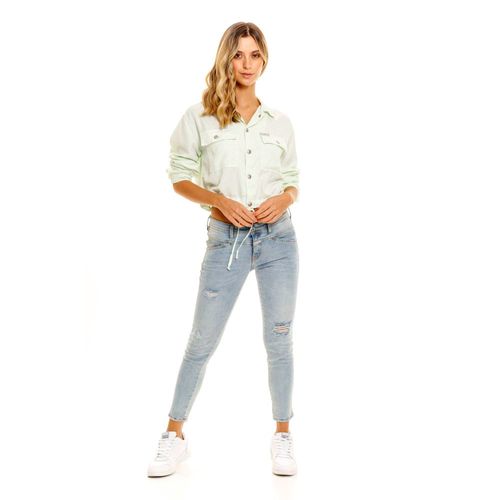 Chaqueta Casual Para Mujer Girbaud
