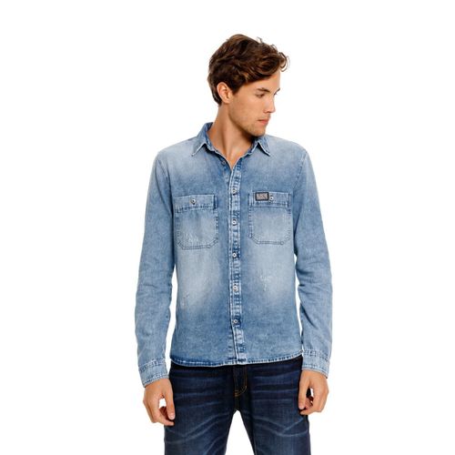 Camisa Manga Larga Para Hombre Athos Girbaud